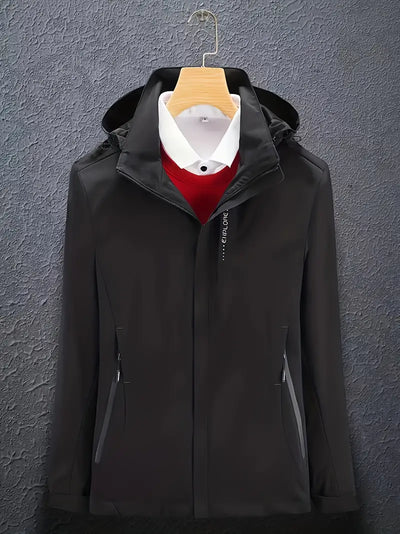 Veste de ski élégante avec capuche pour femmes