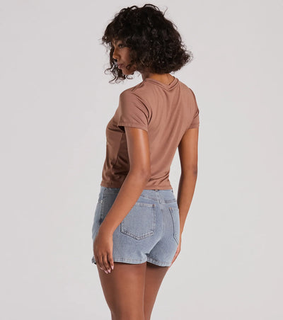 Klassiek T-shirt voor dames | vrijetijd look | comfortabel & veelzijdig