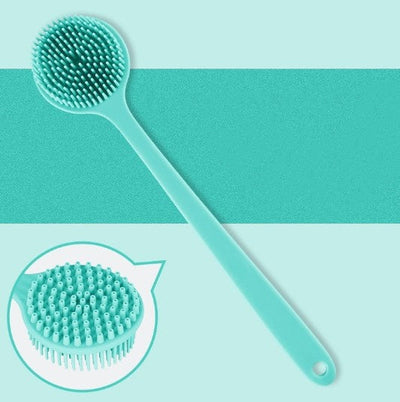 ScrubEase | Rugborstel met Lange Steel – Diepe Reiniging & Exfoliatie