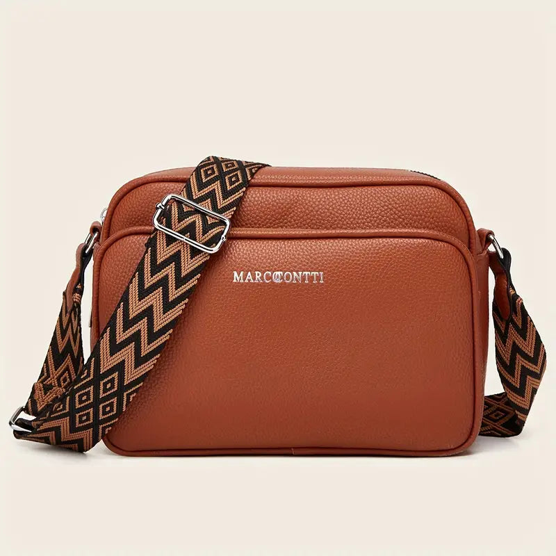 Crossbodytas met Ritssluiting en Klep voor Dames
