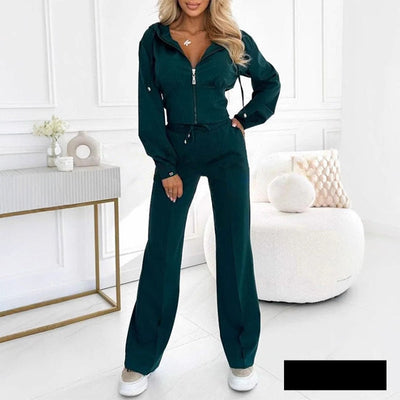 Dames Trainingspak | Stijlvolle Loungewear Set met Ritssluiting