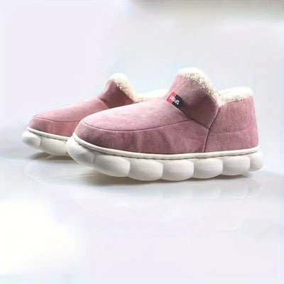 Winterpantoffels met gesloten hiel voor dames