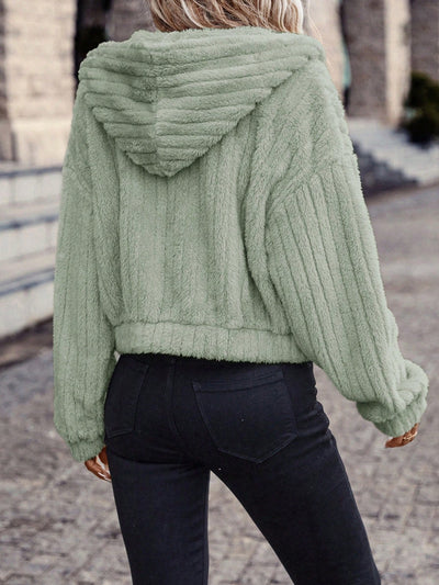Dames Flanellen WinterJas | Casual & Warm | Comfortabele Oversized Pasvorm