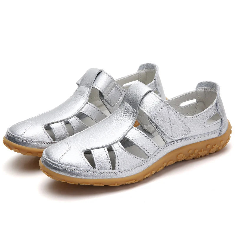 Sandalen met Brede Band en Antislipzool voor Dames