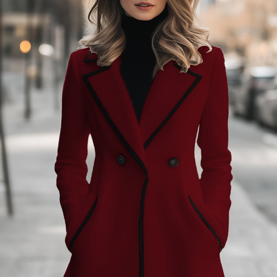 Dames Gebreid Vest met V-Hals | Oversized Cardigan met Knoopsluiting