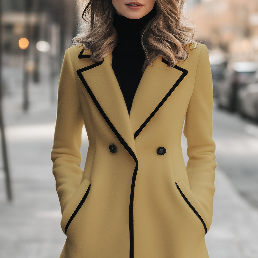 Dames Gebreid Vest met V-Hals | Oversized Cardigan met Knoopsluiting