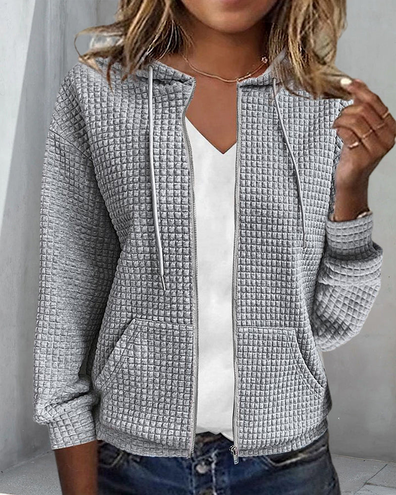 Gilet décontracté pour femmes | Look décontracté pour tous les jours | Poches et cordons