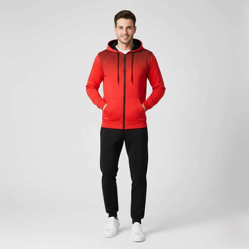 Sportief Trainingspak Voor Heren | Casual Look voor Elke Dag | Comfortabel en Stijlvol Design