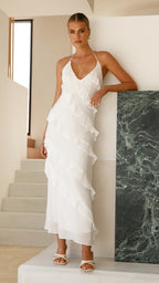 Diagonale-Ruches Jurk Voor Vrouwen | Elegante Look voor Spec
