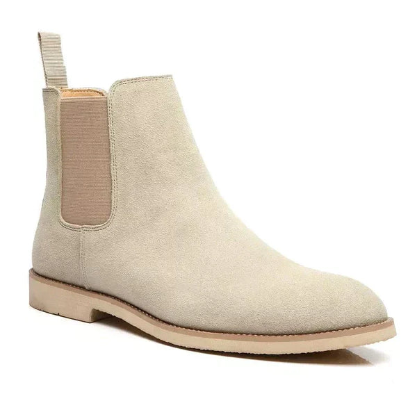 Luxe Chelsea Laarzen | Casual of Formeel | Kalfs Suède met Leren Binnenzool
