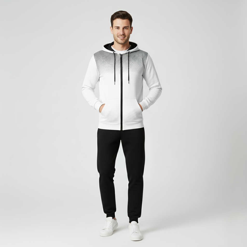 Sportief Trainingspak Voor Heren | Casual Look voor Elke Dag | Comfortabel en Stijlvol Design