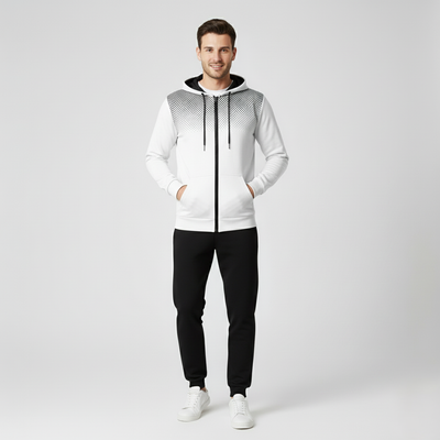 Sportief Trainingspak Voor Heren | Casual Look voor Elke Dag | Comfortabel en Stijlvol Design