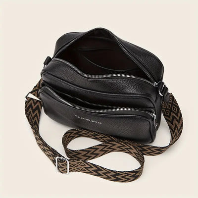 Crossbodytas met Ritssluiting en Klep voor Dames