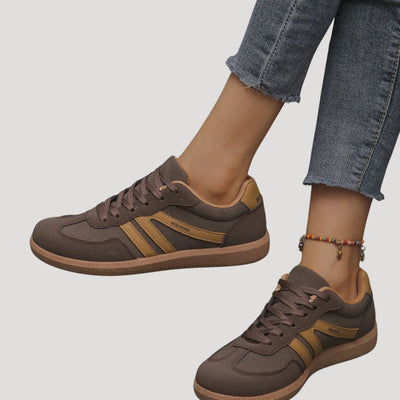 Dames Sneakers met Logo | Casual Schoen met Comfortzool en Vetersluiting