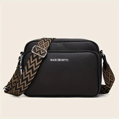 Crossbodytas met Ritssluiting en Klep voor Dames