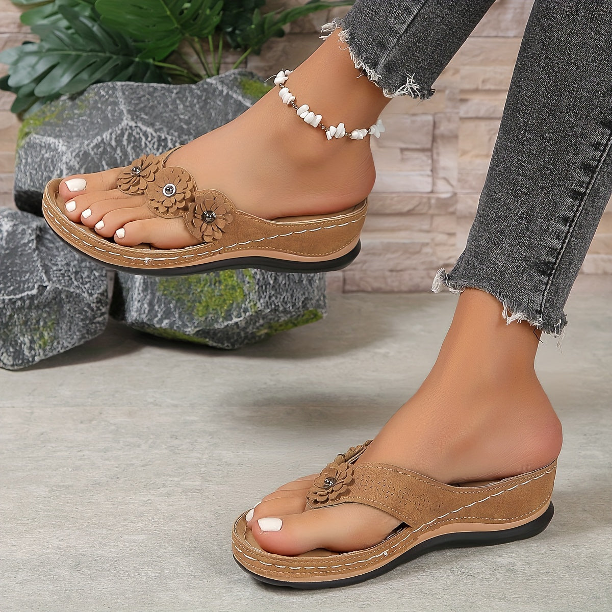 Comfortabele Sandalen met Verstelbare Sluiting voor Dames