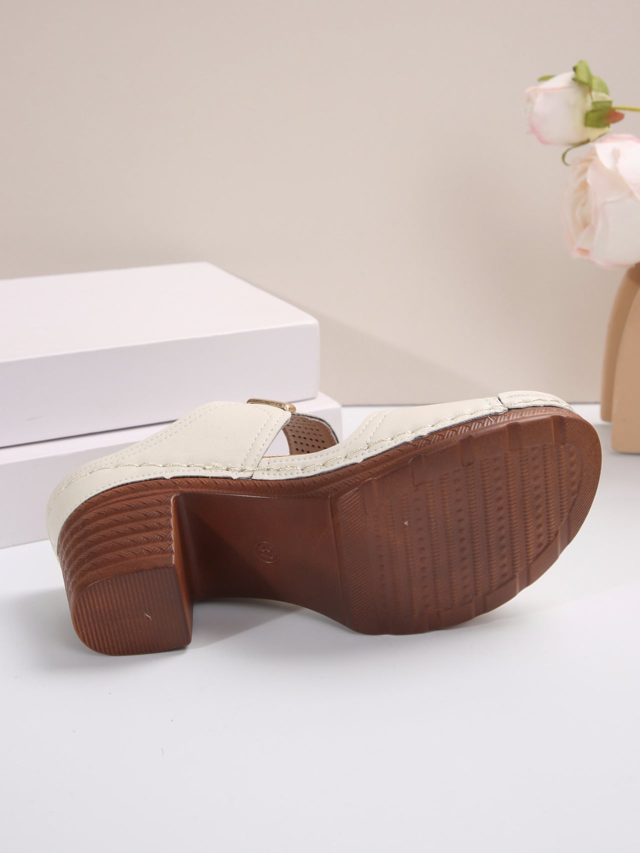 Sandalen Elegant & Comfortabel | Hoge Hak & Slipvaste Zool