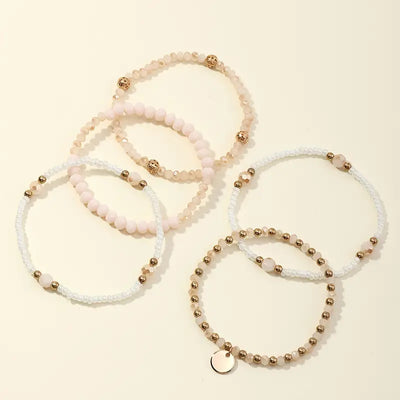 Armbandenset met Goudkleurige Details voor Dames