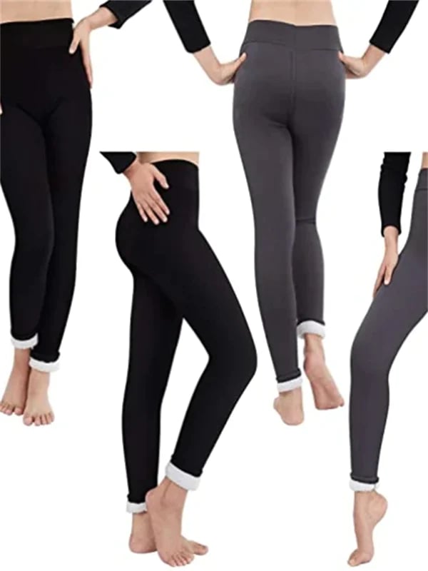 Warme winterbroek met hoge taille voor dames