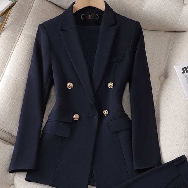Getailleerde Blazer & Pantalon