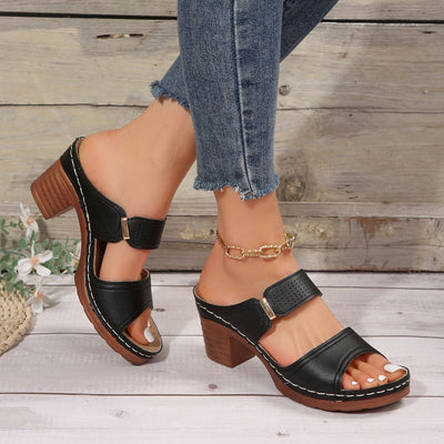 Sandalen Elegant & Comfortabel | Hoge Hak & Slipvaste Zool
