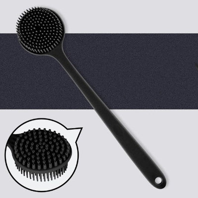 ScrubEase | Rugborstel met Lange Steel – Diepe Reiniging & Exfoliatie