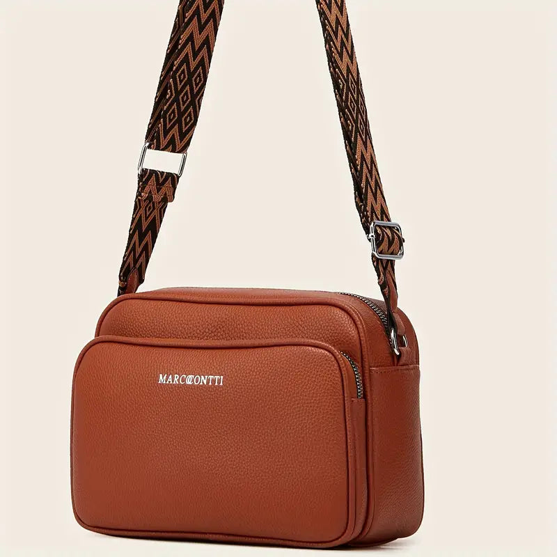 Crossbodytas met Ritssluiting en Klep voor Dames