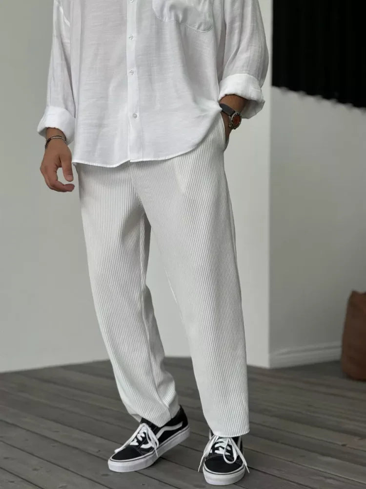 Casual corduroy broek voor heren | Losse pasvorm