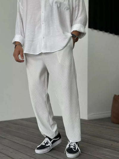 Casual corduroy broek voor heren | Losse pasvorm