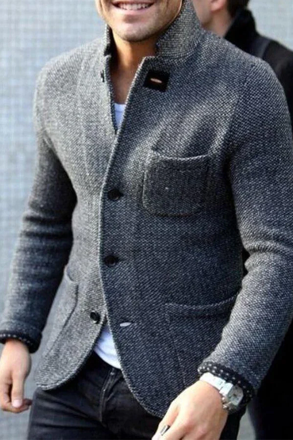 Stijlvolle button-down blazer voor heren