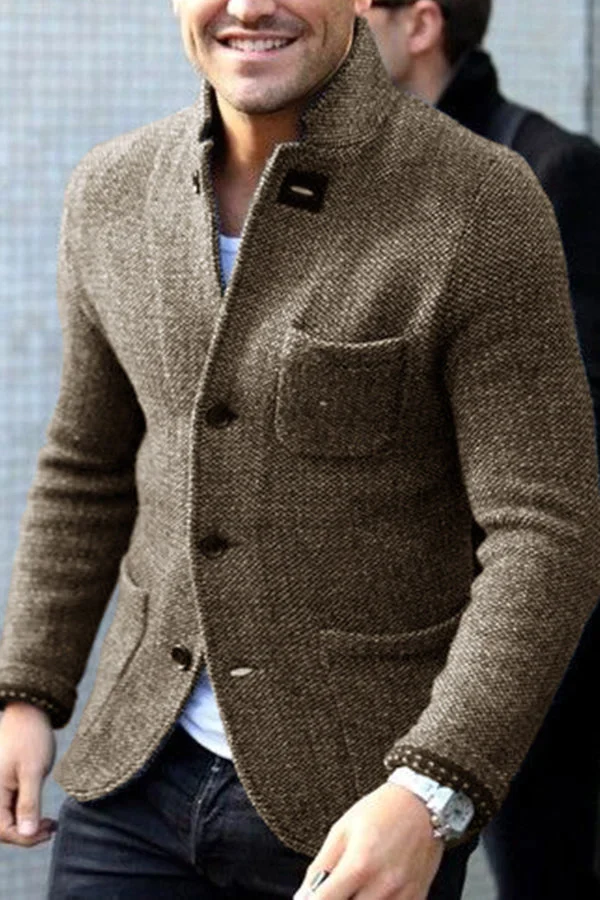Stijlvolle button-down blazer voor heren