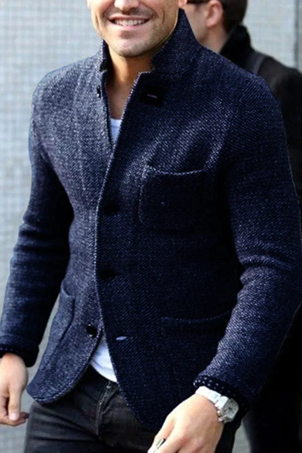 Stijlvolle button-down blazer voor heren