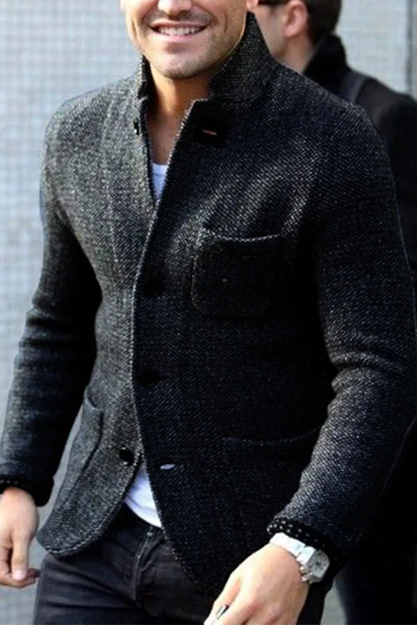 Stijlvolle button-down blazer voor heren