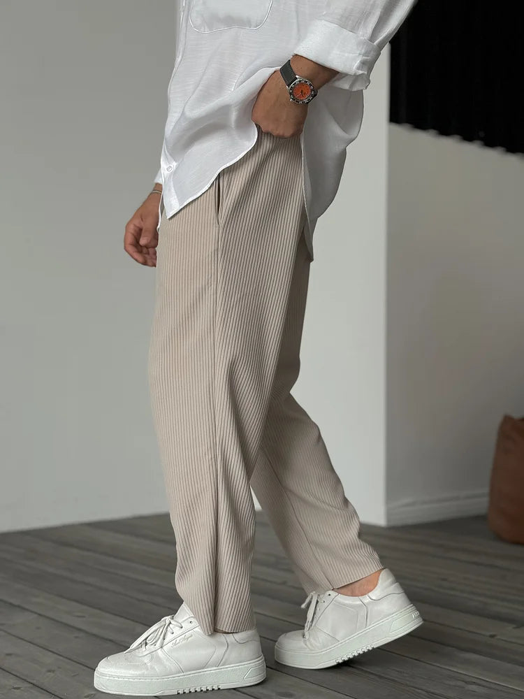 Casual corduroy broek voor heren | Losse pasvorm