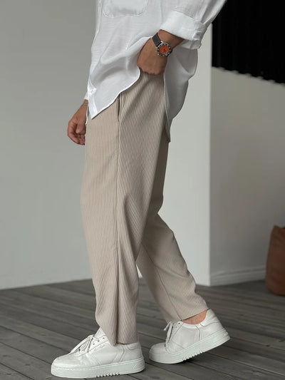 Casual corduroy broek voor heren | Losse pasvorm