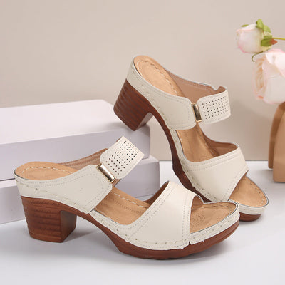 Sandalen Elegant & Comfortabel | Hoge Hak & Slipvaste Zool