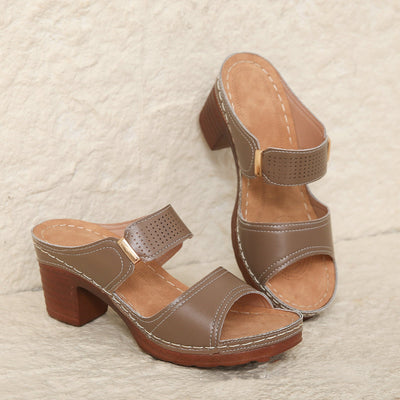 Sandalen Elegant & Comfortabel | Hoge Hak & Slipvaste Zool