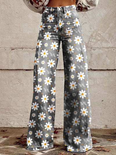 Quinn - Kleurrijke vintage broek voor dames
