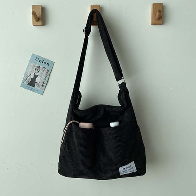 Canvas Strandtas met Ritssluiting voor Dames