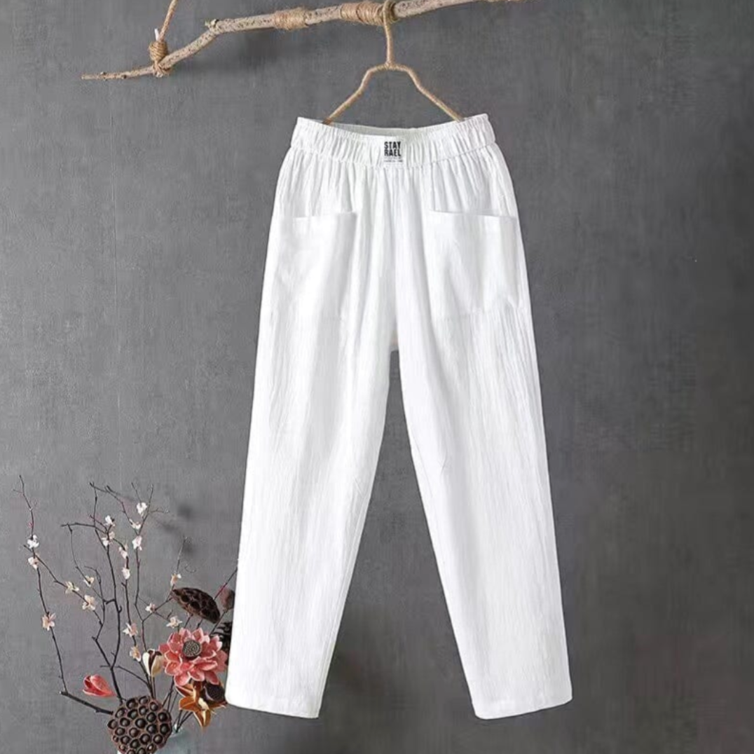 Ontspannen Broek | Casual Look voor Elke Dag | Comfortabel en Ademend Design