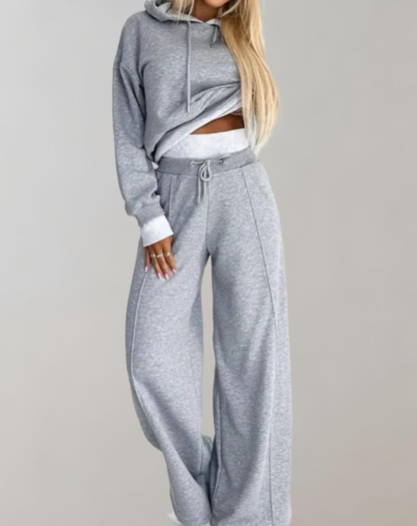 Dames Trainingspak | Comfortabele Loungewear Set met Hoodie