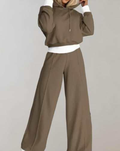 Dames Trainingspak | Comfortabele Loungewear Set met Hoodie
