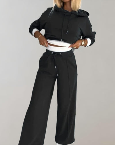 Dames Trainingspak | Comfortabele Loungewear Set met Hoodie