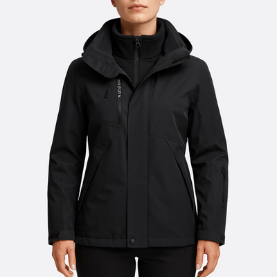 Dames Outdoor Jas met Capuchon | Waterdichte Softshell Jas