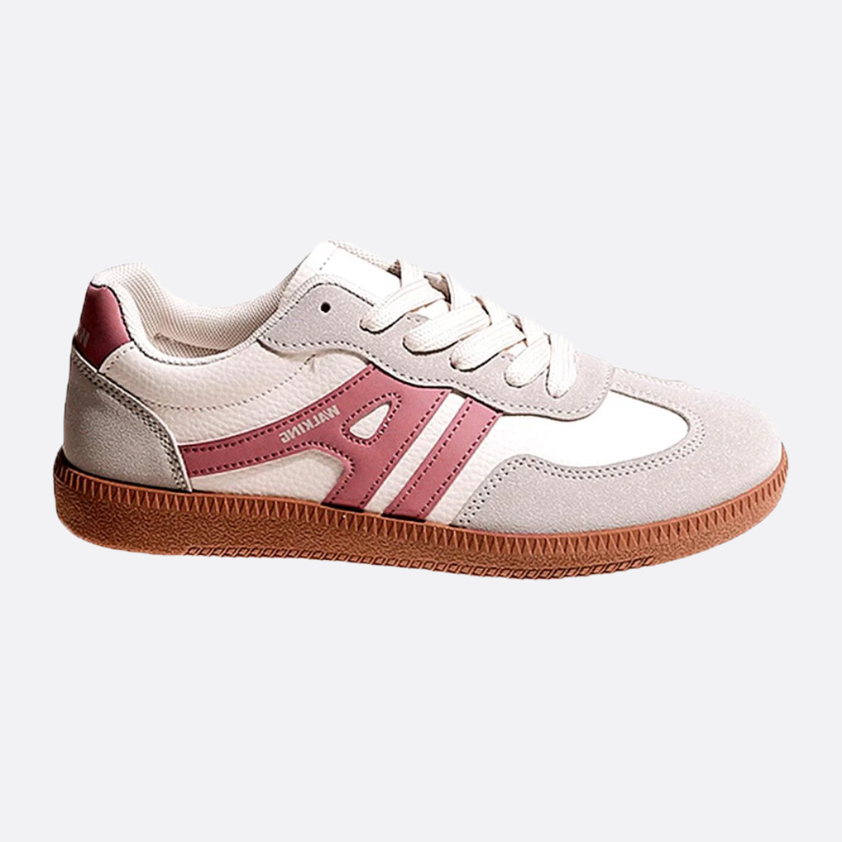 Dames Sneaker met Comfortzool | Sportieve Schoen met Logo Detail