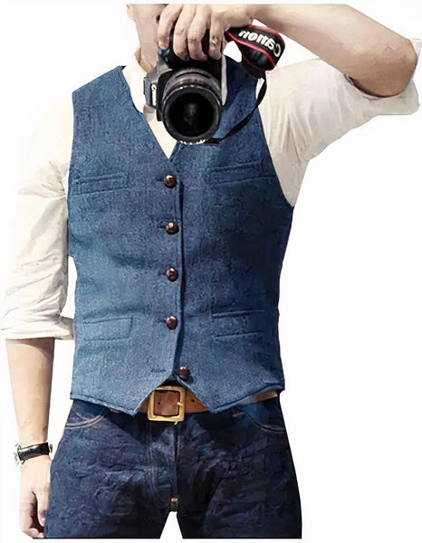 Stijlvol Herengilet | Formele en Casual Gelegenheden | Knopen en Elegante Pasvorm