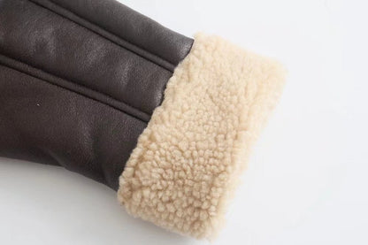 Luxe Leren Winterjas