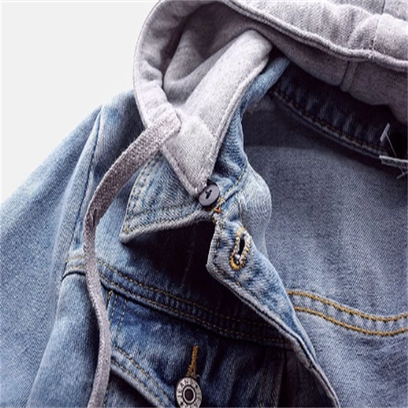 Anneke Denim Damesjack | Casual Look voor Elke Dag | Afneembare Capuchon