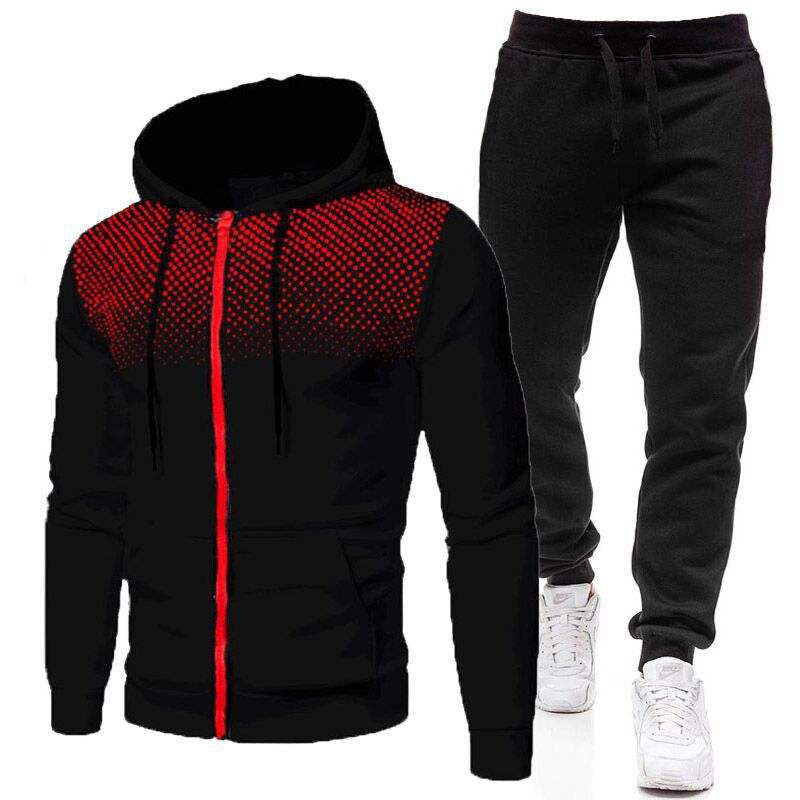 Sportief Trainingspak Voor Heren | Casual Look voor Elke Dag | Comfortabel en Stijlvol Design