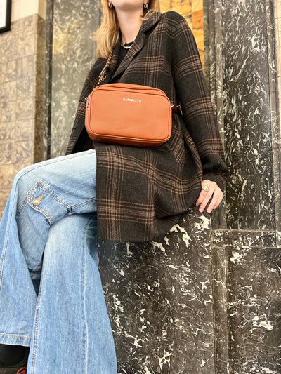 Crossbodytas met Ritssluiting en Klep voor Dames